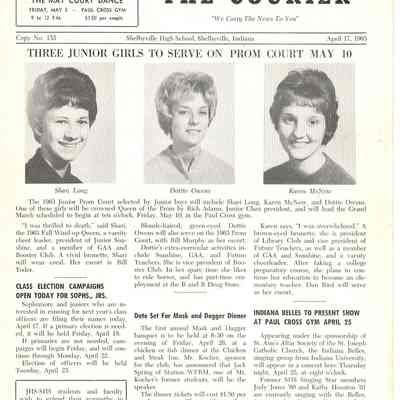 THE COURIER "We Carry The News To You"