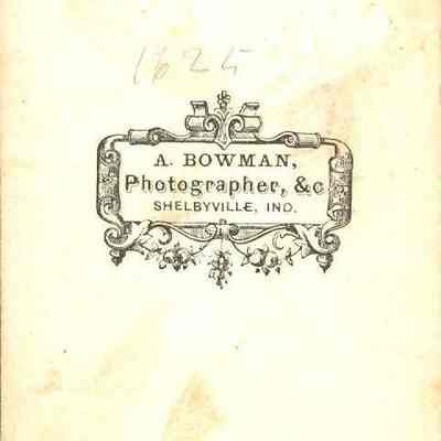 A. Bowman, photographer