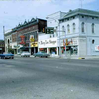 South Harrison and Broadway North East Corner