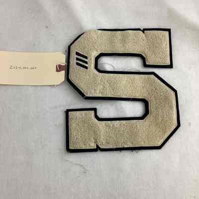 White Shelbyville Letter Patch