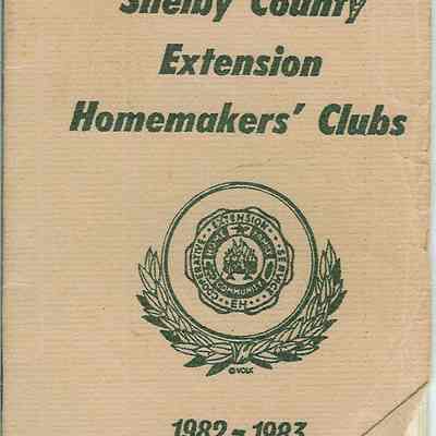 Shelby County Extension Homemakers