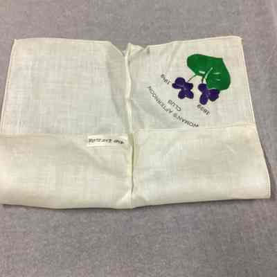 Woman’s Afternoon Club Handkerchief