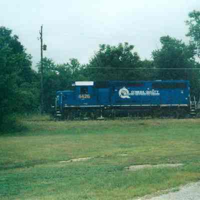 train engine, Conrail, used on Shelbyville, Indiana route
