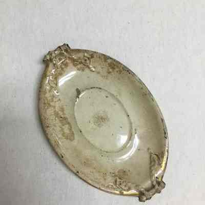 Ecru Ironstone China Platter