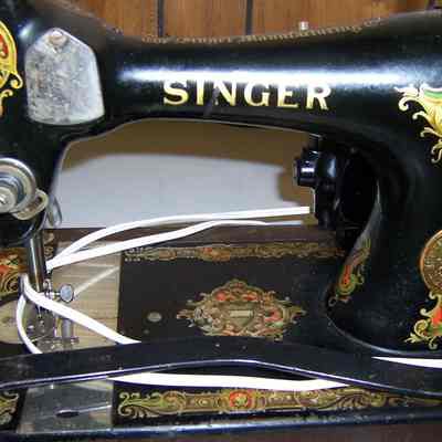 machine, sewing, Singer