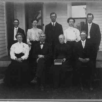 Woods, Joseph and Saraha and children