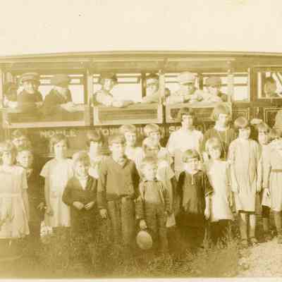 Unidentified Noble Township Schoolchildren
