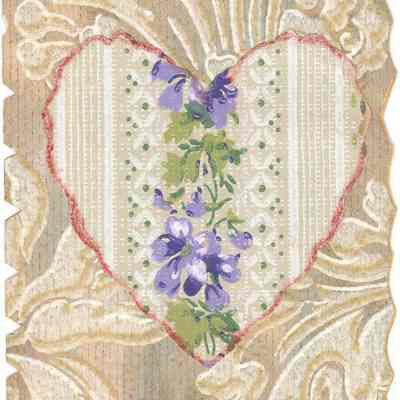 Multicolor Floral Hand-Made Greeting Card