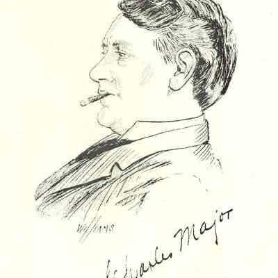 Charles Major, portrait by Carll B. Williams