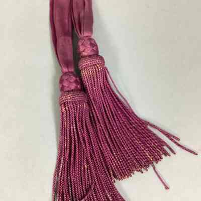 Men's Purple Silk Military Sash