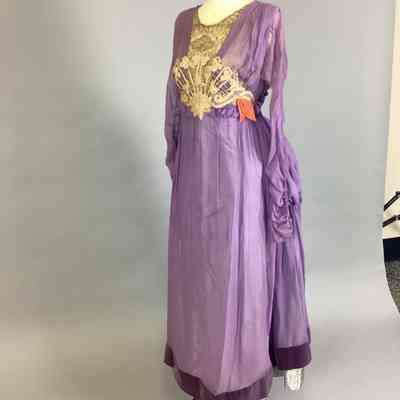 Women’s Purple Georgette Dress