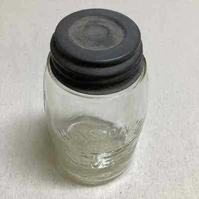 Clear Glass Mason Jar
