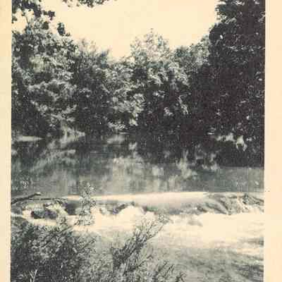 The Falls, Flat Rock River Camp, St. Paul, Indiana