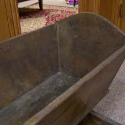 Cradle, top and side view