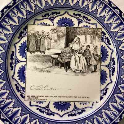 2001.016.001X: And here, winning new friends and not losing the old ones, we leave her.