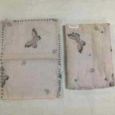 Lavender Flannel Doll Bedding