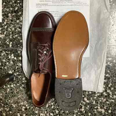 Men’s Brown Leather Oxfords