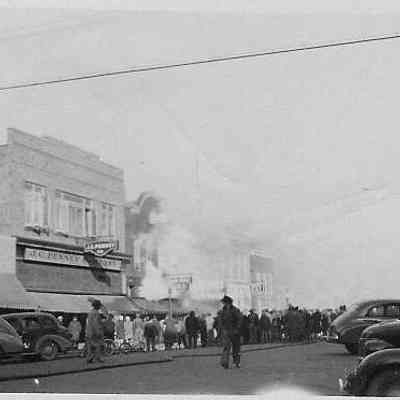 Stephan Brothers Shoe Store Fire