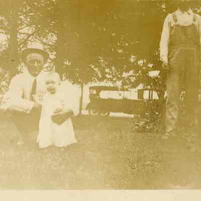 Unidentified Men & Child