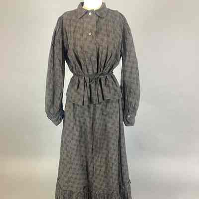 Women’s Black Cotton Dress