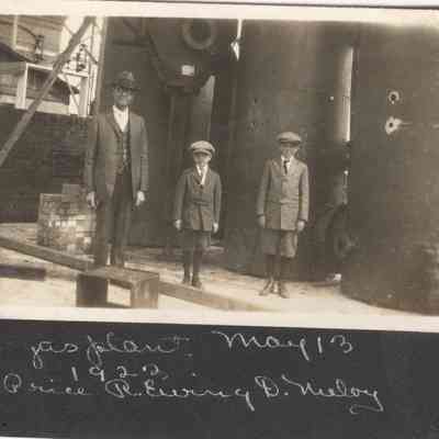 Mr Price, Richard Ewing and Daniel Meloy 1923