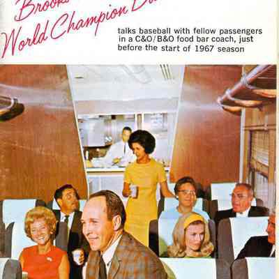 Passenger Timetable/Schedule of C&O (Chesapeake & Ohio Railway) and B&O (Baltimore and Ohio Railroad)