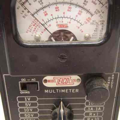 Voltmeter, view 2