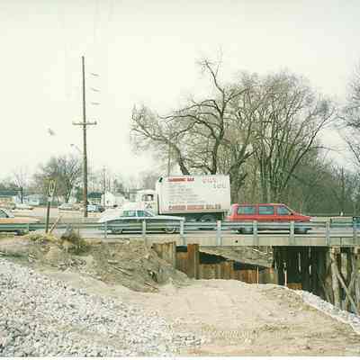 Harrison St. Bridge construction