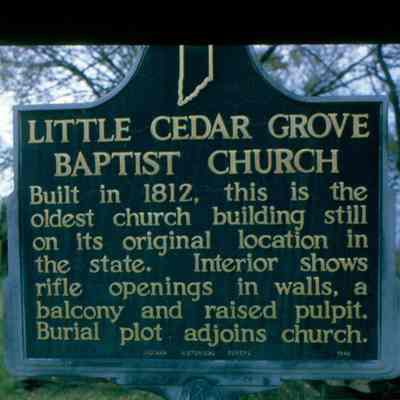 Cedar Grove Baptist Church