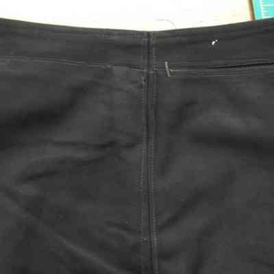 uniform, pants, back