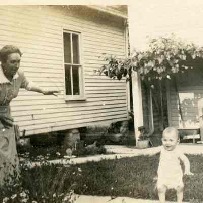Unidentified Woman & Child