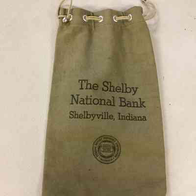 Bank money bag
