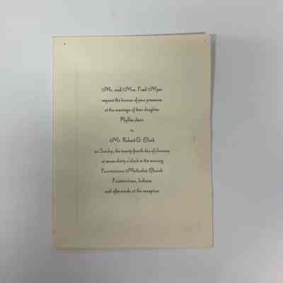 Wedding Invitation