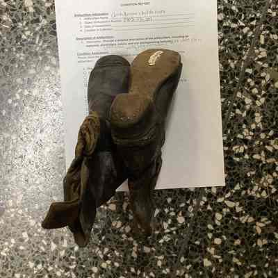 Children’s Brown Leather Cowboy Boots