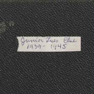 Junior Tues. Club/1939-1945