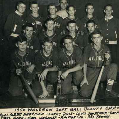 Waldron Softball Team