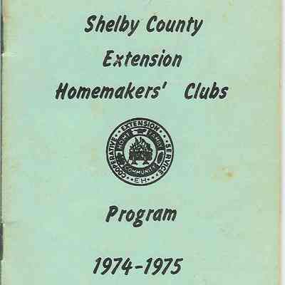 Shelby County Extension Homemakers