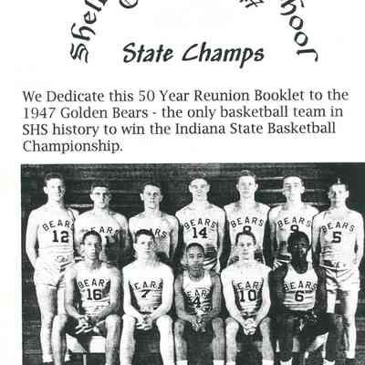 Booklet, High School 50th Anniversary Reunion, Inside Cover