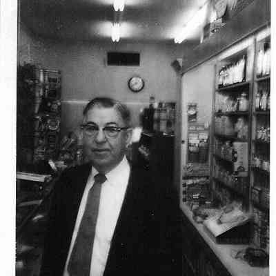 Interior view of a store