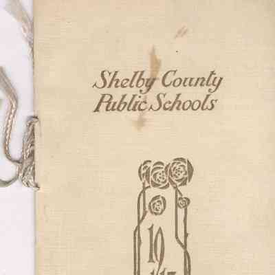 1915 Shelby County Public Schools Graduation Invitation