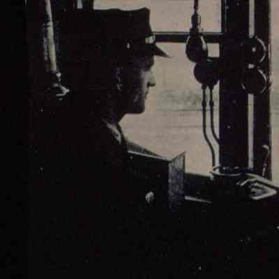 Inside of controls of an Interurban Car