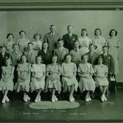 Shelby Township 8th-grade Graduation class