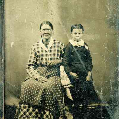 Unidentified Woman and Boy