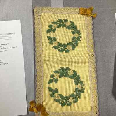 Yellow Pillow Cover / Handkerchief Pouch