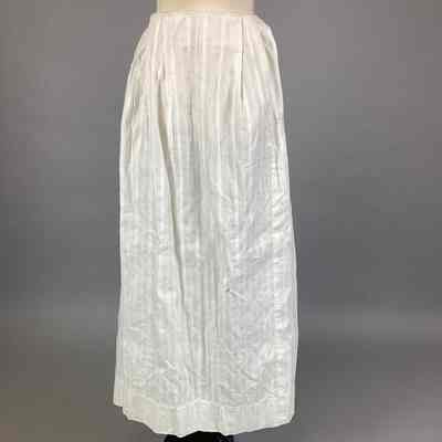 Women’s White Cotton Petticoat