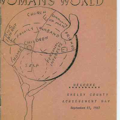 Woman's World Welcome Shelby County Achievement Day