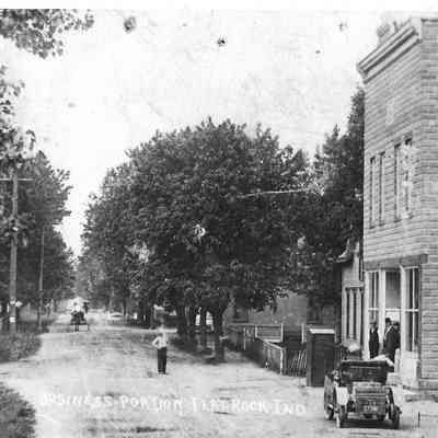 Flat Rock Business Portion