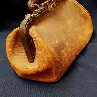 Brown Leather Medicine Bag