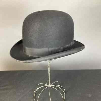 Men’s Black Felt Derby Hat