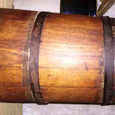 another side of butter churn